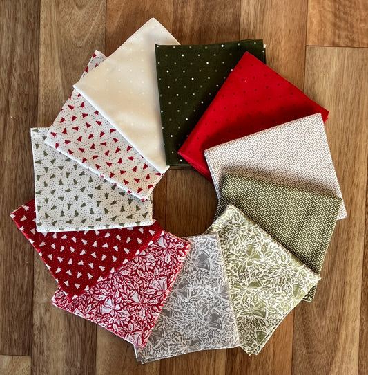 Berry & Pine Fat Quarter Bundle by Lella Boutique for Moda Fabrics