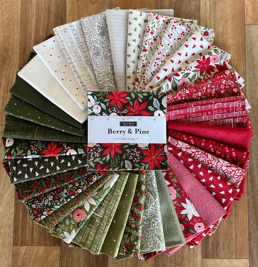 Berry & Pine Fat Quarter Bundle by Lella Boutique for Moda Fabrics