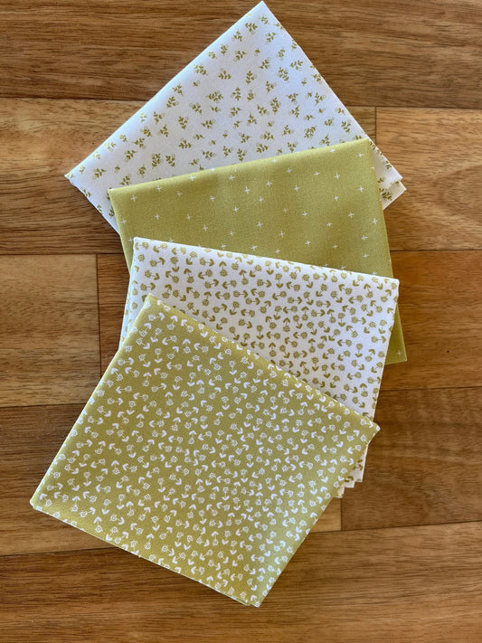 Birdhouse Basics Olive Fat Quarter Bundle