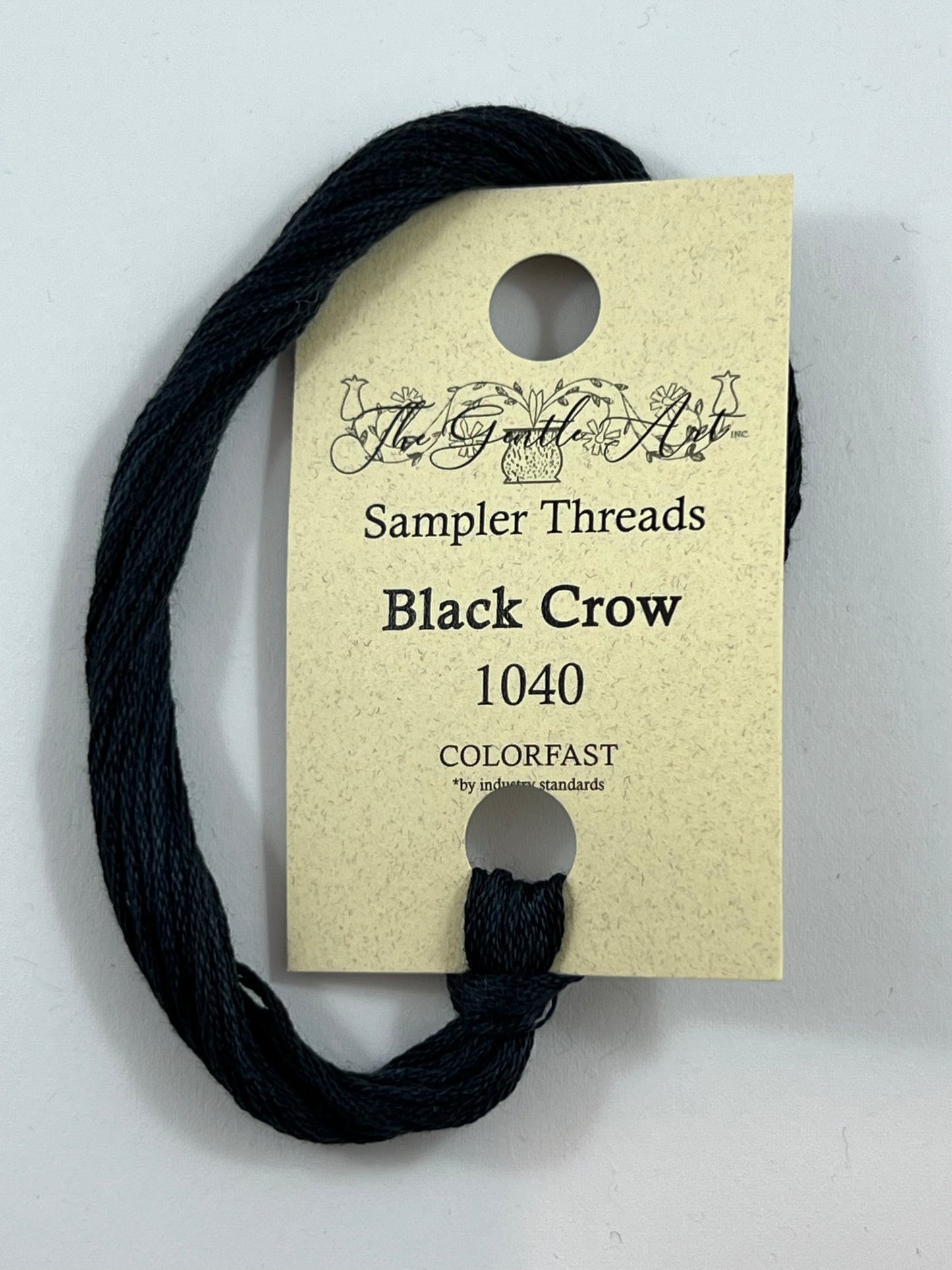 Black Crow 1040 The Gentle Art Sampler Thread 6 Stranded Hand Dyed Embroidery Floss