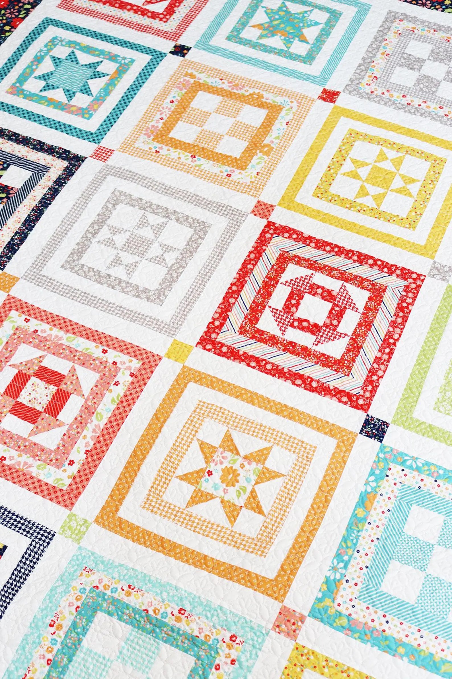 Block Party Quilt Pattern by A Quilting Life – The Rural Stitch Co
