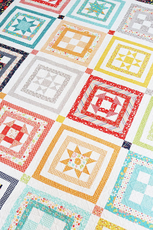 Block Party Quilt Pattern by A Quilting Life