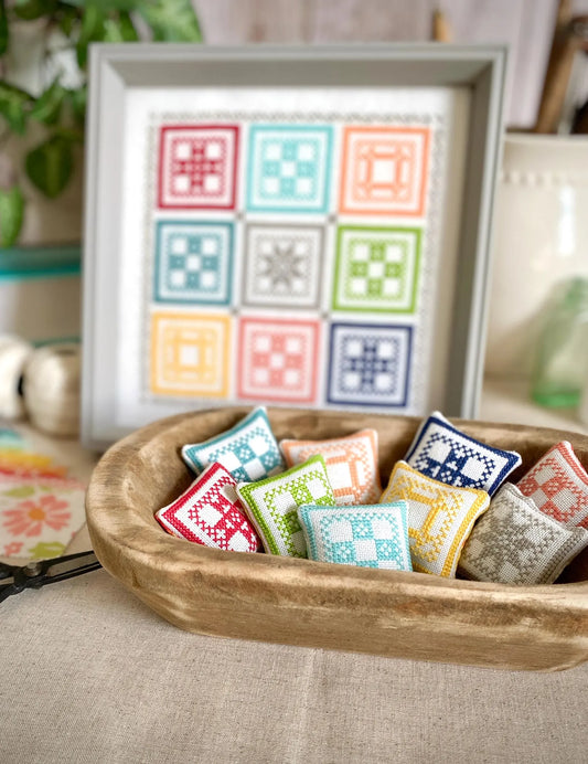 Block Party Cross Stitch Pattern by Count Your Stitches Designs