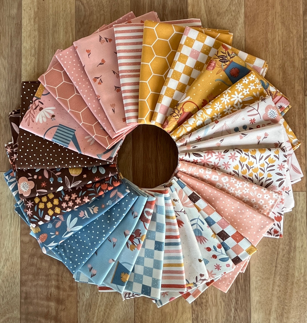 Blossoms and Blooms Fat Quarter Bundle by Elena Amo for Moda Fabrics