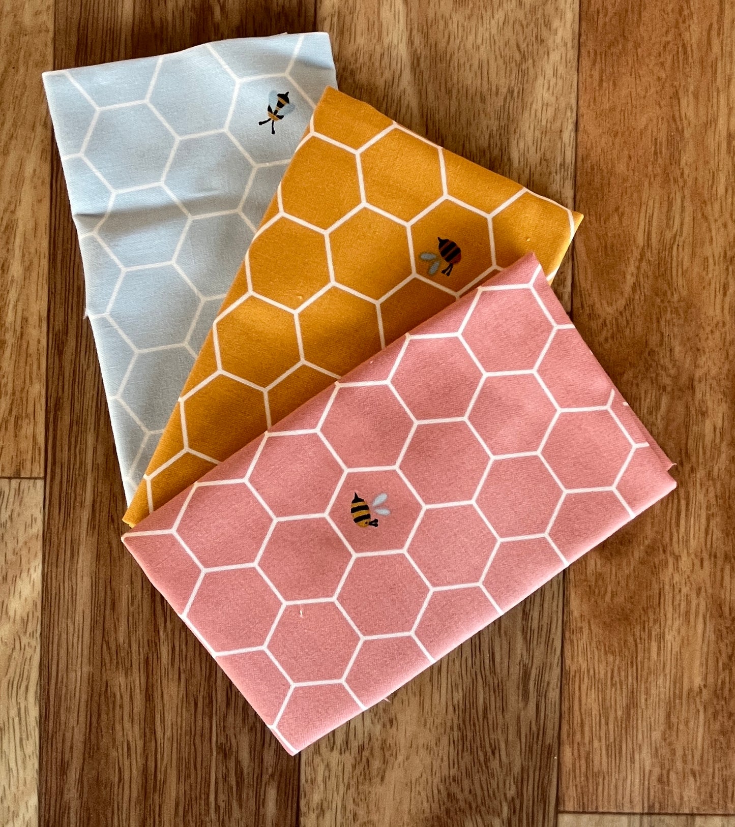 Blossoms and Blooms Honeycomb Fat Eighth Bundle by Elena Amo for Moda Fabrics