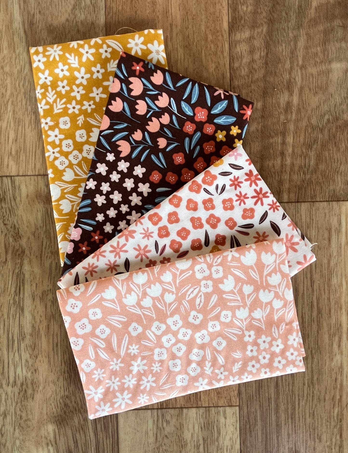 Blossoms and Blooms Small Florals Fat Eighth Bundle by Elena Amo for Moda Fabrics