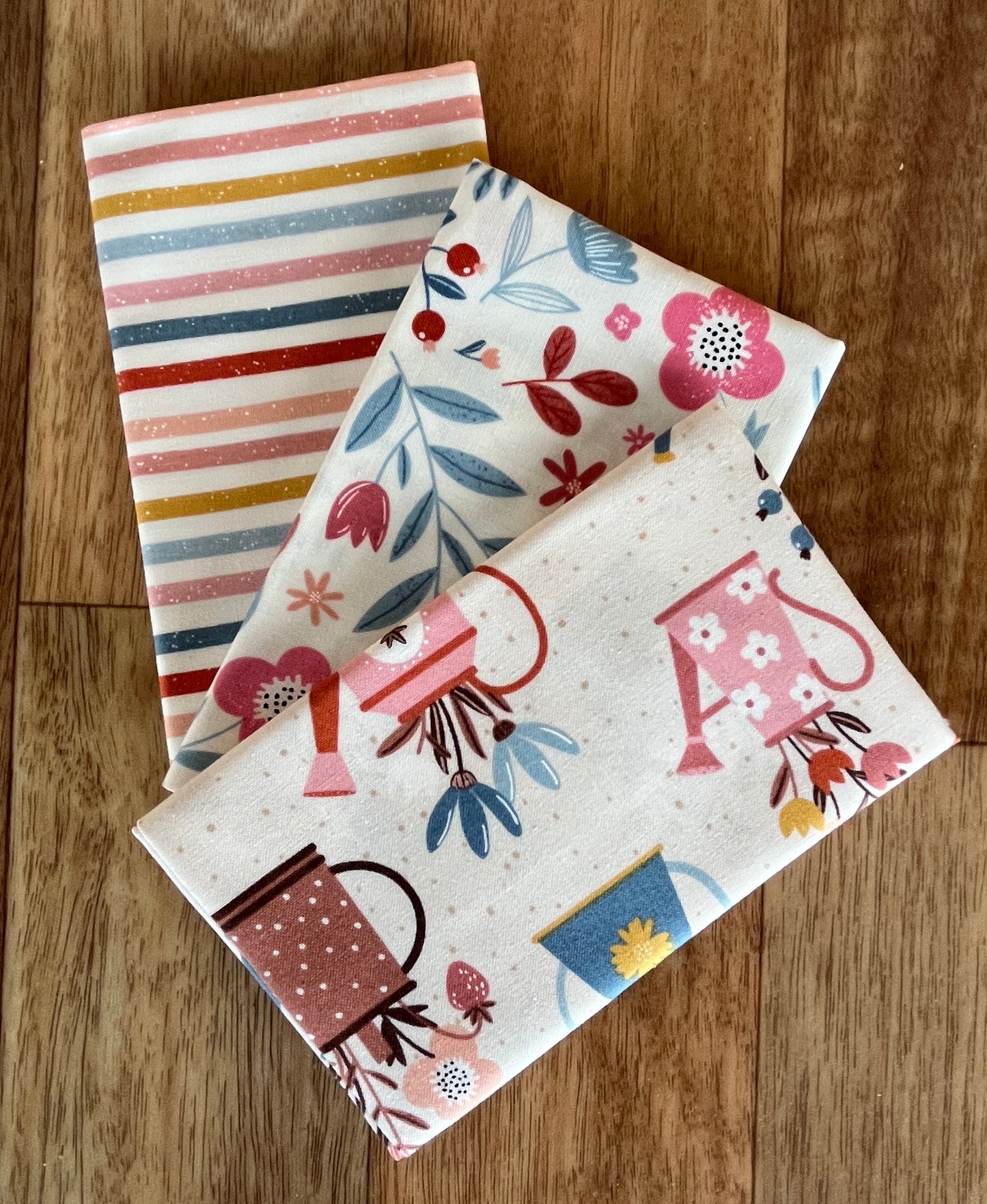 Blossoms and Blooms Whites Fat Eighth Bundle by Elena Amo for Moda Fabrics