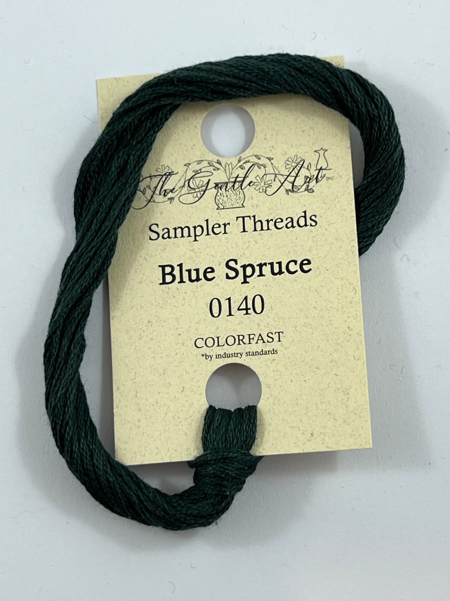 Blue Spruce 0140 The Gentle Art Sampler Thread 6 Stranded Hand Dyed Embroidery Floss