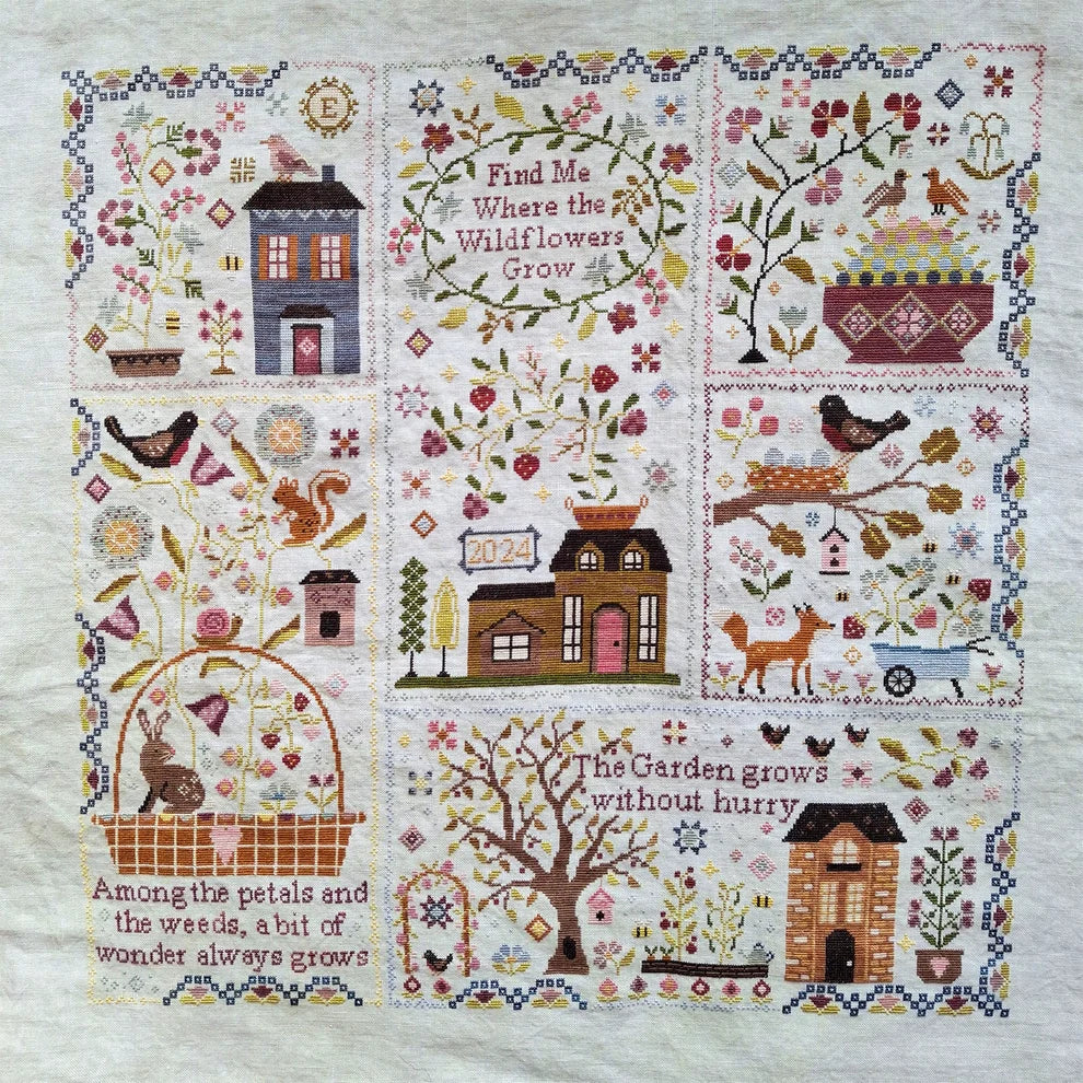 Grow Without Hurry Cross Stitch Pattern by Blueberry Ridge