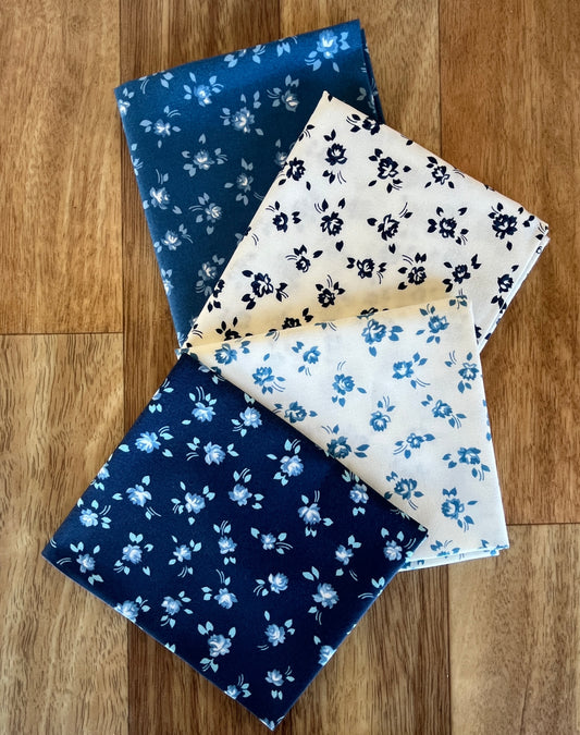 Blueprint Grace Fat Quarter Bundle by Camille Roskelley for Moda Fabrics