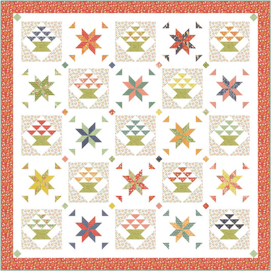 Bountiful Baskets Quilt Pattern by Chelsi Stratton