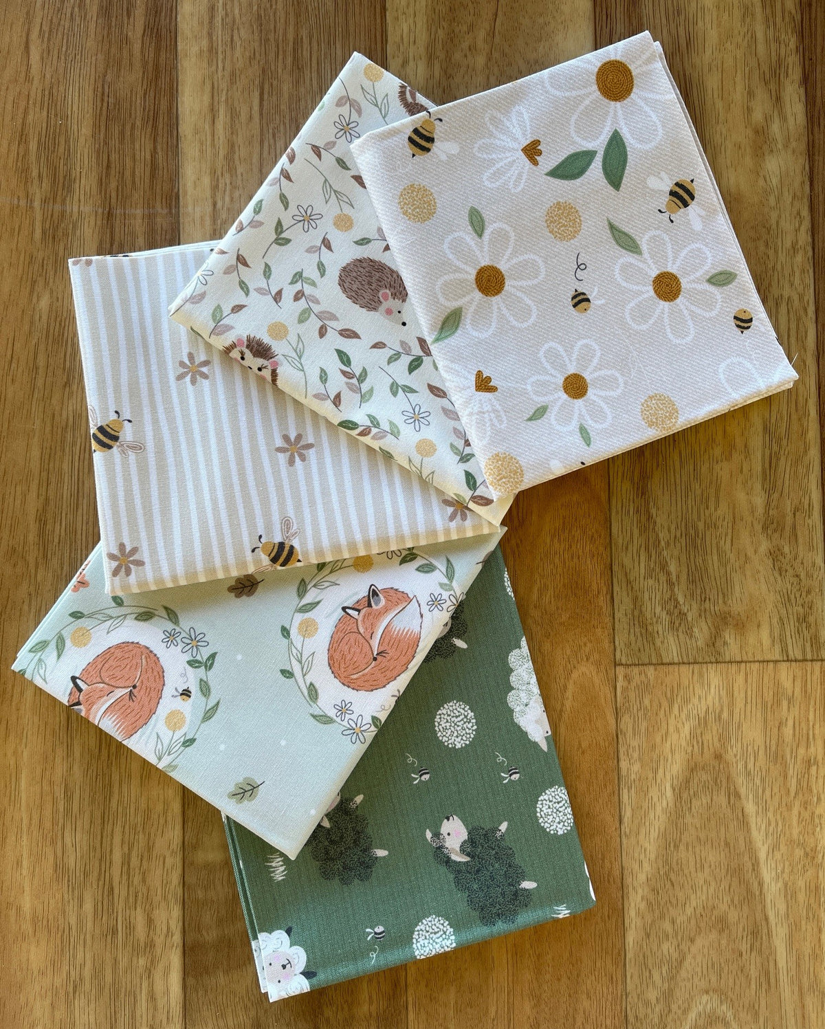 Bramble & Bumble Fat Quarter Bundle by The Craft Cottage Co for Visage Fabrics