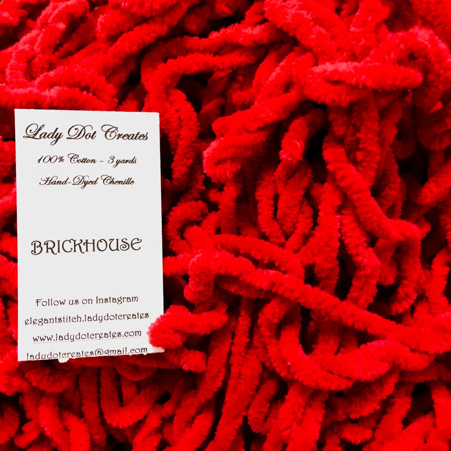 Brickhouse Chenille by Lady Dot Creates