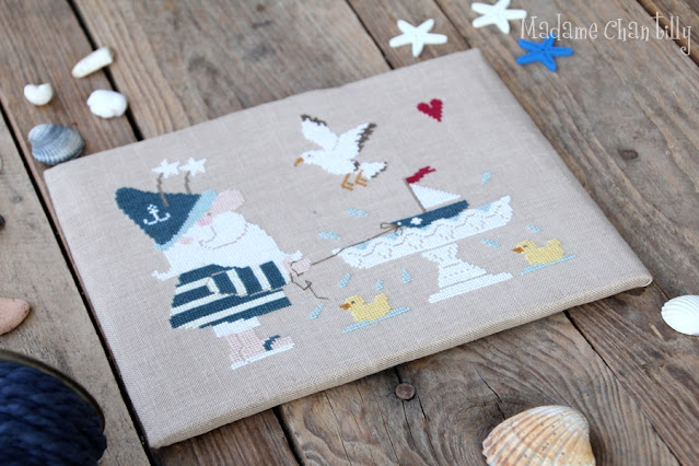 Budding Sailor Cross Stitch Pattern by Madame Chantilly