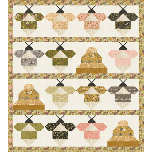 Busy Bees Quilt Pattern by Gingiber