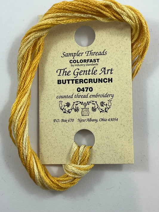 Buttercrunch 0470 The Gentle Art Sampler Thread 6 Stranded Hand Dyed Embroidery Floss