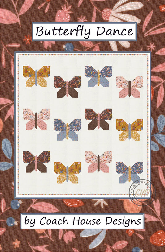 Butterfly Dance Quilt Pattern by Coach House Designs