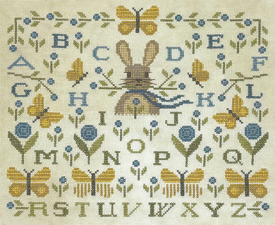 Butterfly Meadow Sampler Cross Stitch Pattern by Artful Offerings