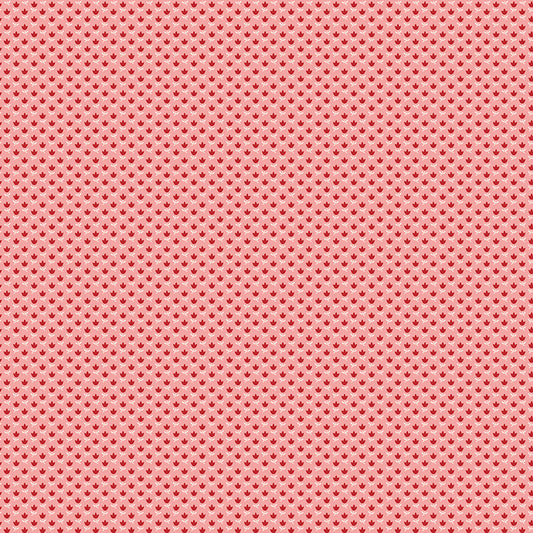 Mercantile Dearest Coral C14387 by Lori Holt for Riley Blake (sold in 25cm increments)