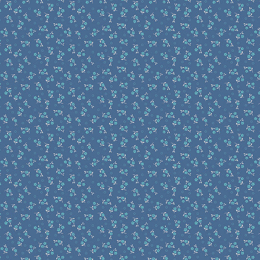 Mercantile Delightful Denim C14388 by Lori Holt for Riley Blake (sold in 25cm increments)