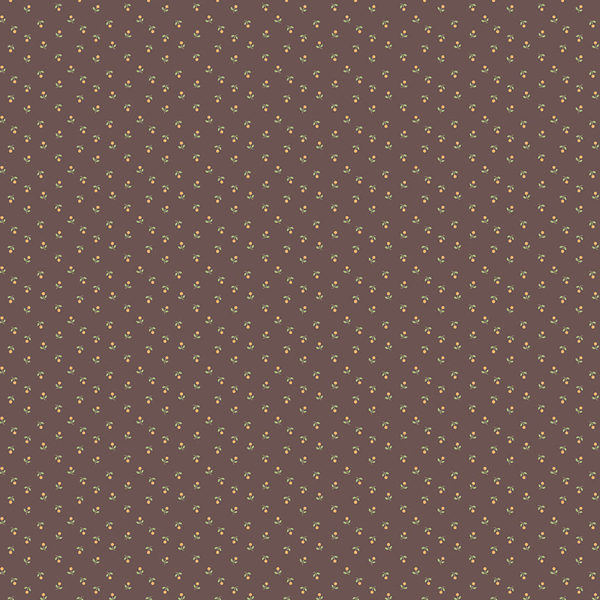 Mercantile Sweet Expresso C14397 by Lori Holt for Riley Blake (sold in 25cm increments)