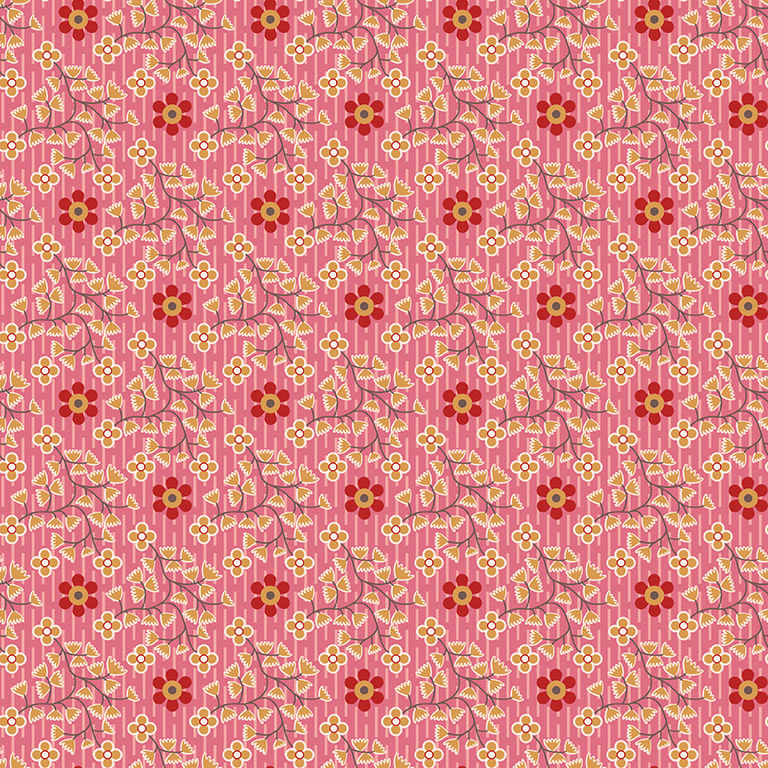 Gentler Times Swell Tea Rose C16470 by Lori Holt of Bee in my Bonnet for Riley Blake Designs (sold in 25cm increments)