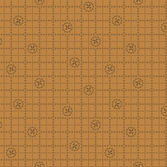 Gentler Times Delicate Butterscotch C16475 by Lori Holt of Bee in my Bonnet for Riley Blake Designs (sold in 25cm increments)