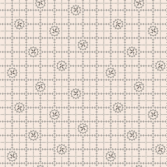 Gentler Times Delicate Raisin C16475 by Lori Holt of Bee in my Bonnet for Riley Blake Designs (sold in 25cm increments)