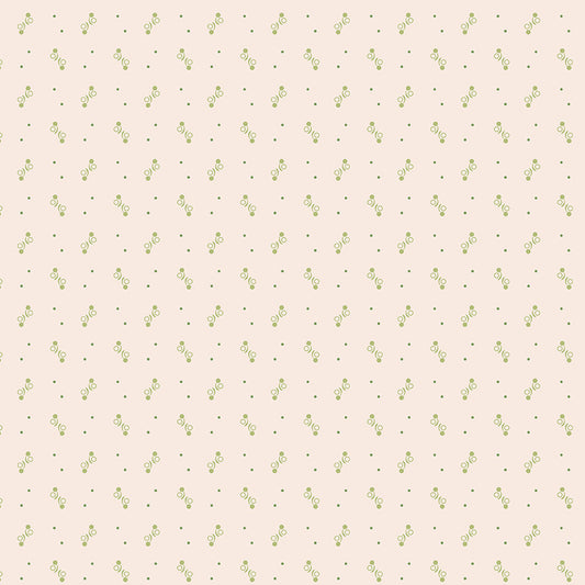 Gentler Times Ditty Latte C16476 by Lori Holt of Bee in my Bonnet for Riley Blake Designs (sold in 25cm increments)