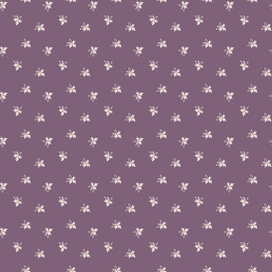 Gentler Times Endearing Plum C16477 by Lori Holt of Bee in my Bonnet for Riley Blake Designs (sold in 25cm increments)