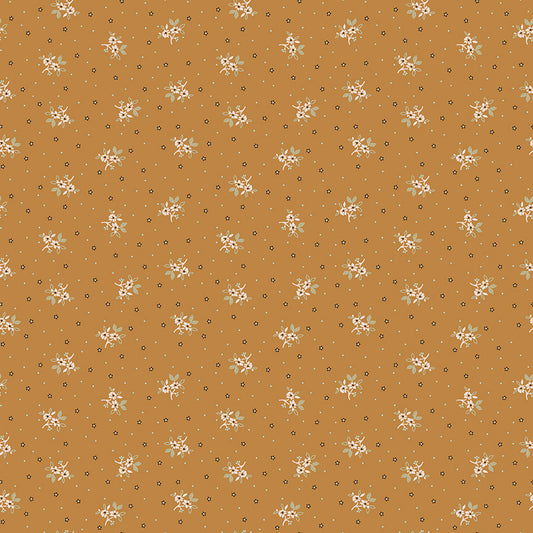 Gentler Times Lovely Butterscotch C16479 by Lori Holt of Bee in my Bonnet for Riley Blake Designs (sold in 25cm increments)