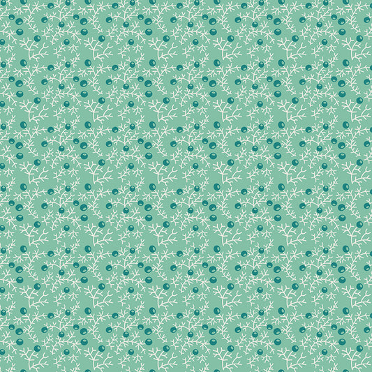 Gentler Times Quaint Seaglass C16484 by Lori Holt of Bee in my Bonnet for Riley Blake Designs (sold in 25cm increments)