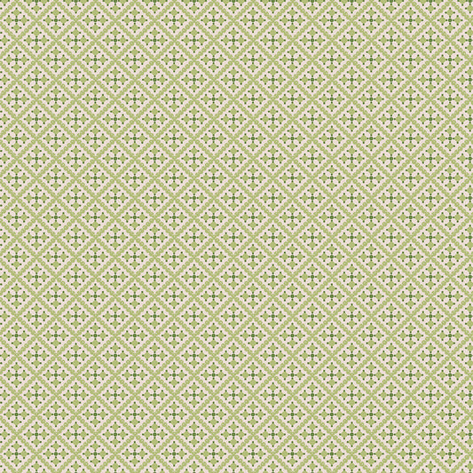 Gentler Times Shenanigans Lettuce C1647 by Lori Holt of Bee in my Bonnet for Riley Blake Designs (sold in 25cm increments)