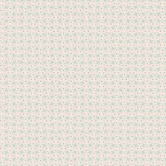 Gentler Times Welcome Seaglass C16489 by Lori Holt of Bee in my Bonnet for Riley Blake Designs (sold in 25cm increments)