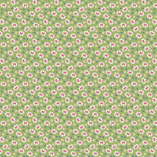 Farmers Daughter C17166-Thyme Bows by Lori Holt for Riley Blake (sold in 25cm increments)