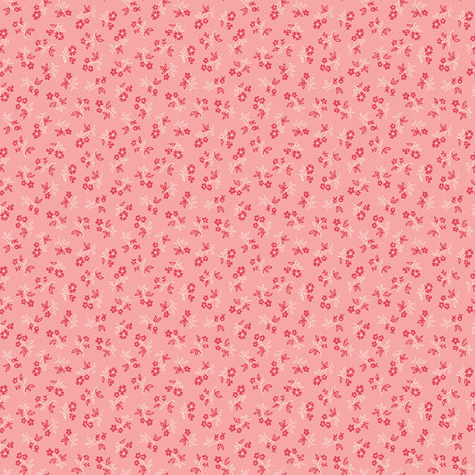 Farmers Daughter C17170-Coral Vintage by Lori Holt for Riley Blake (sold in 25cm increments)