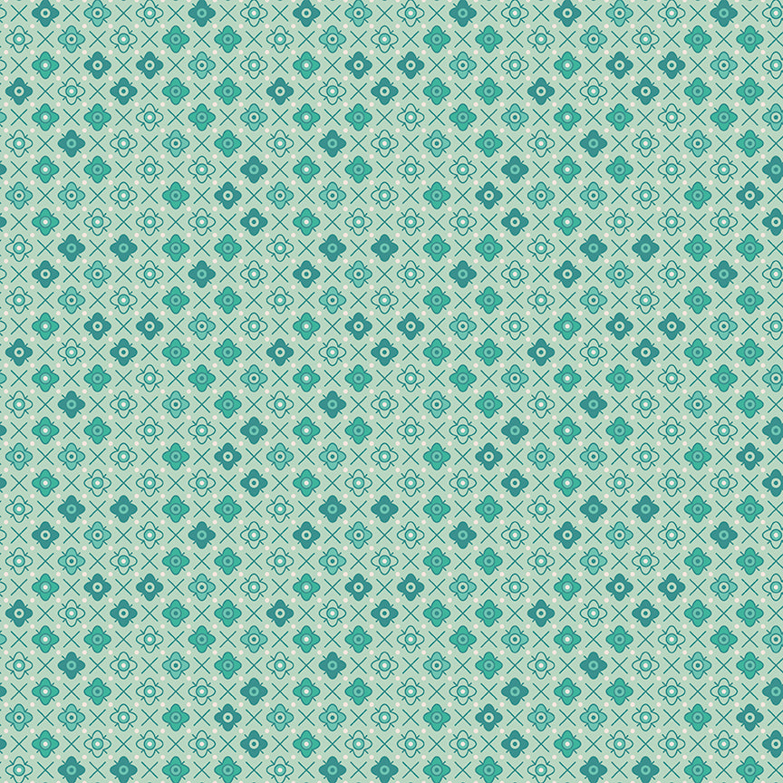 Farmers Daughter C17172-Sage Flower Patch by Lori Holt for Riley Blake (sold in 25cm increments)