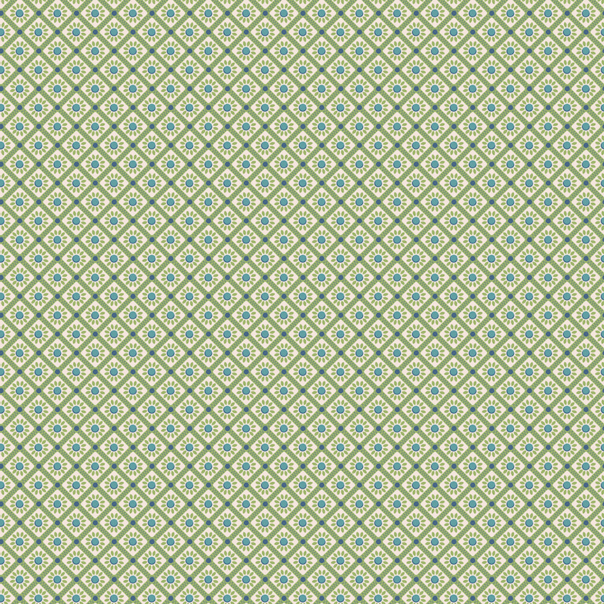 Farmers Daughter C17174-Thyme Sunflower by Lori Holt for Riley Blake (sold in 25cm increments)