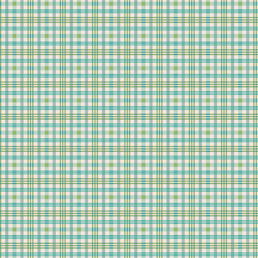 Farmers Daughter C17175-Seaglass Plaid by Lori Holt for Riley Blake (sold in 25cm increments)