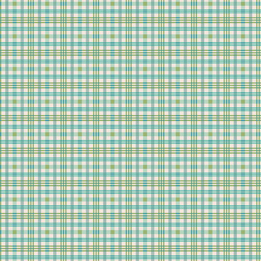 Farmers Daughter C17175-Seaglass Plaid by Lori Holt for Riley Blake (sold in 25cm increments)