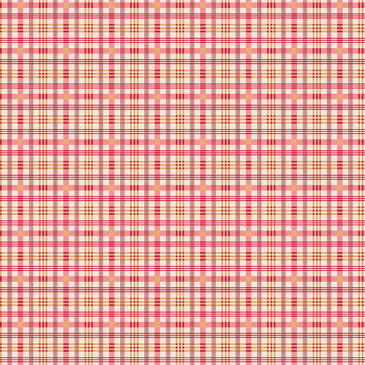 Farmers Daughter C17175-Tearose Plaid by Lori Holt for Riley Blake (sold in 25cm increments)
