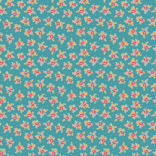 Farmers Daughter C17177-Raindrop Bouquet by Lori Holt for Riley Blake (sold in 25cm increments)