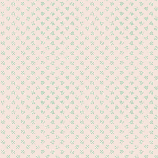 Farmers Daughter C17183-Sage Clover Background by Lori Holt for Riley Blake (sold in 25cm increments)