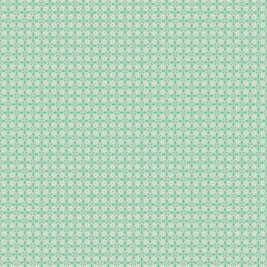Berry & Sage Vintage C17394-Sage by Lori Holt for Riley Blake (sold in 25cm increments)