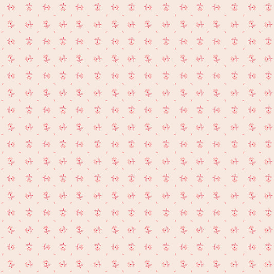 Berry & Sage Blooms C17399-Latte by Lori Holt for Riley Blake (sold in 25cm increments)
