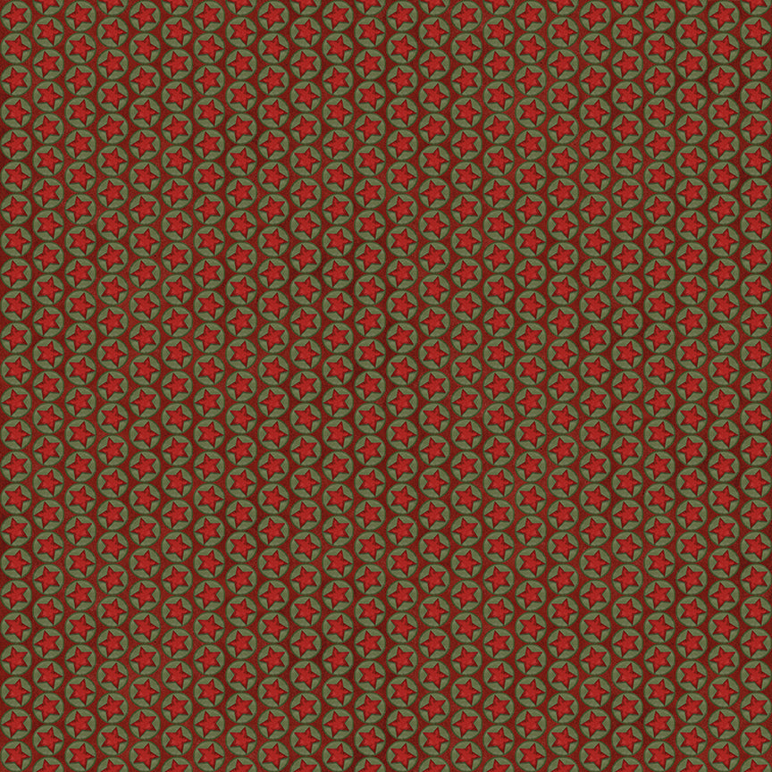 Northern Christmas Stars Red C17834 by Teresa Kogut for Riley Blake Fabrics (sold in 25cm increments)