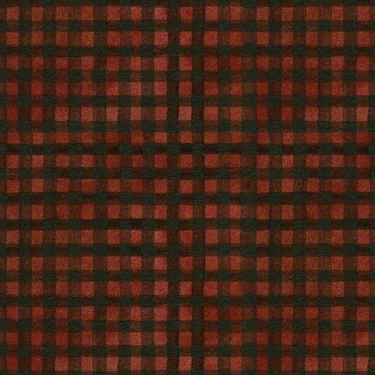 Northern Christmas Buffalo Check Red C17836 by Teresa Kogut for Riley Blake Fabrics (sold in 25cm increments)