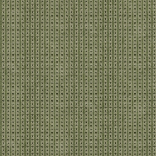 Northern Christmas Star Stripes Green C17836 by Teresa Kogut for Riley Blake Fabrics (sold in 25cm increments)