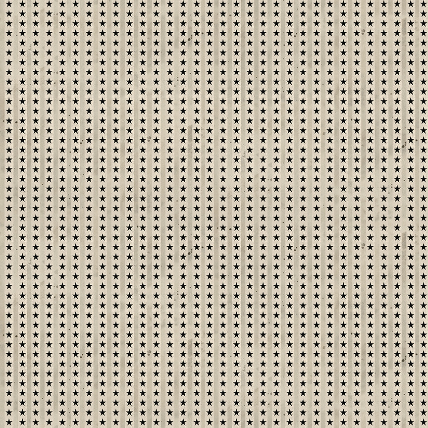 Northern Christmas Star Stripes Neutral C17836 by Teresa Kogut for Riley Blake Fabrics (sold in 25cm increments)