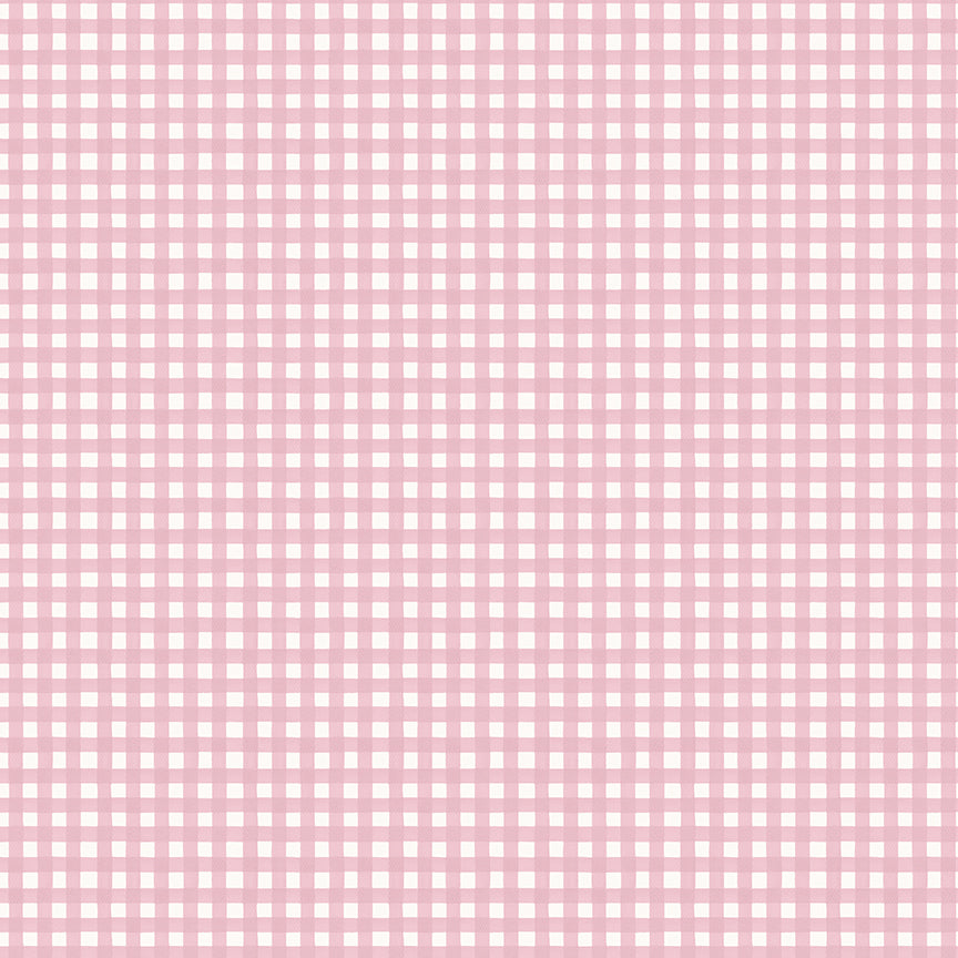 Signature Collection Gingham C18375-Pink by Cath Kidston for Riley Blake Fabrics (sold in 25cm increments)